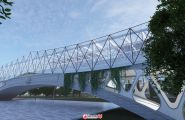 廊道 - 自建加二次改造橋台及場景