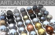 国庆小礼物Artlantis XSH高质量材质系列【金属篇】共享版